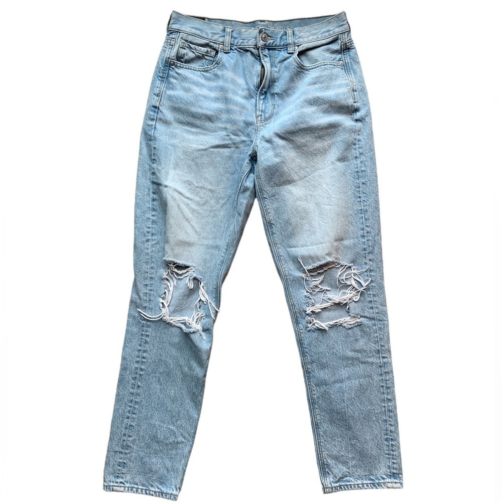 American Eagle | American Eagle Outfitters Distressed Mom Jeans